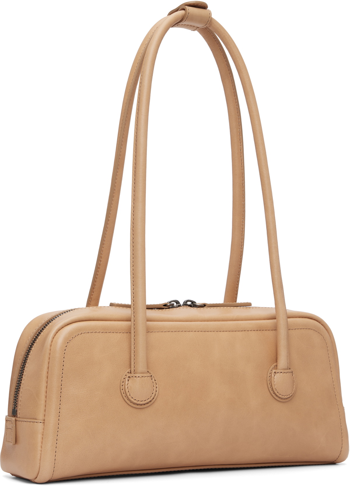 MARGESHERWOOD Beige Soft Boston EW Bag