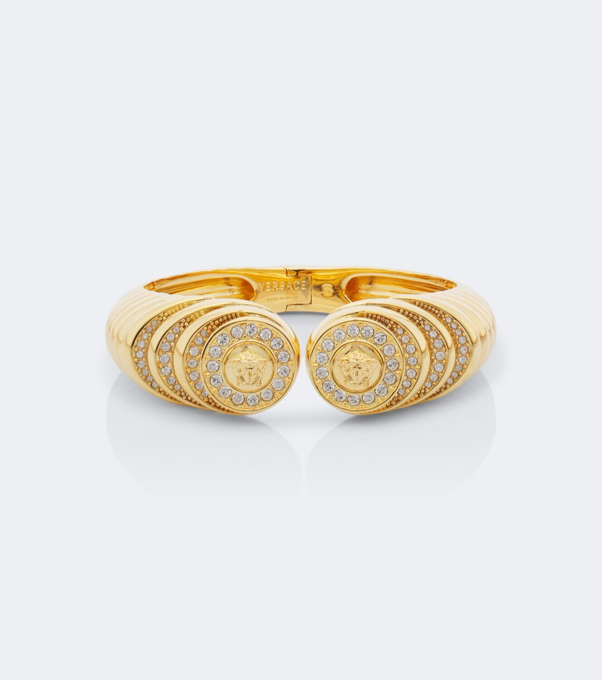 Versace Medusa embellished cuff bracelet