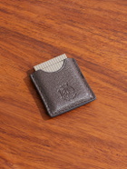 Dunhill - Steel and Leather Cigar Cutter Case - Brown