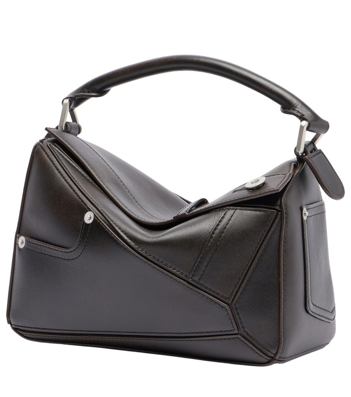 Photo: Loewe Puzzle Panta Small leather tote bag