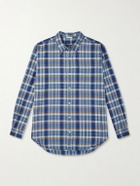 Aimé Leon Dore - Checked Cotton Shirt - Blue