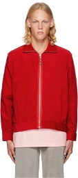 Camiel Fortgens Red Short Track Jacket