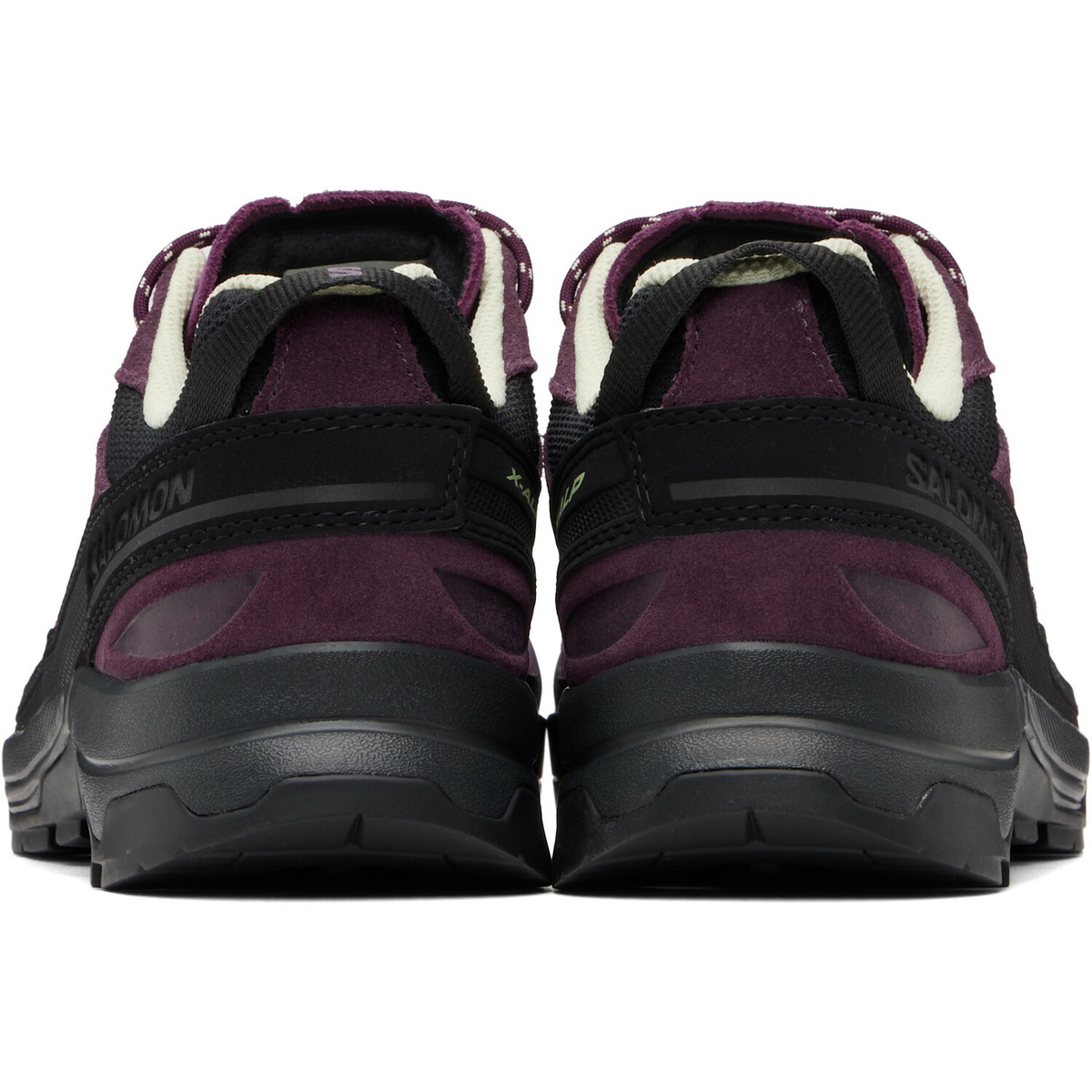 Salomon Purple X-Alp Leather Sneakers