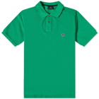 Paul Smith Men's Regular Fit Zebra Polo Shirt in Green