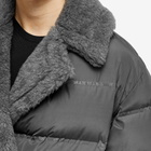 Max Mara Women's Teddy Puffer Coat in Grigio
