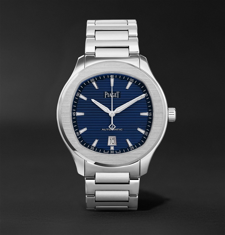 Photo: Piaget - Polo S Automatic 42mm Stainless Steel Watch - Blue