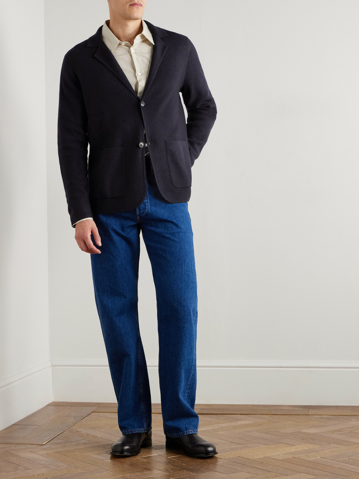 Paul Smith - Merino Wool Jacket - Blue