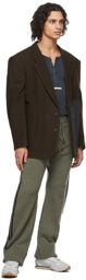 Maison Margiela Brown Wool Jacket