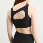 Nike Women's Zenvy Light Support Bra Top in Black/Cool Grey