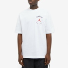 Air Jordan Men's PSG Logo T-Shirt in White