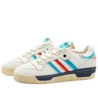 Adidas Men's Rivalry Low Extra Butter Sneakers in Crystal White/Pantone