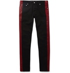 Alexander McQueen - Paint-Detailed Denim Jeans - Men - Black