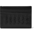 Bottega Veneta - Intrecciato Leather Cardholder - Men - Black