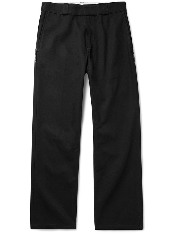 Photo: LOEWE - Cotton-Drill Trousers - Black