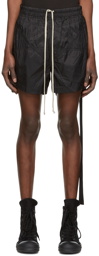 Rick Owens Drkshdw Black Pentaboxer Shorts