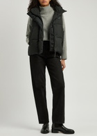 Canada Goose Junction Quilted Hooded Shell Gilet Black