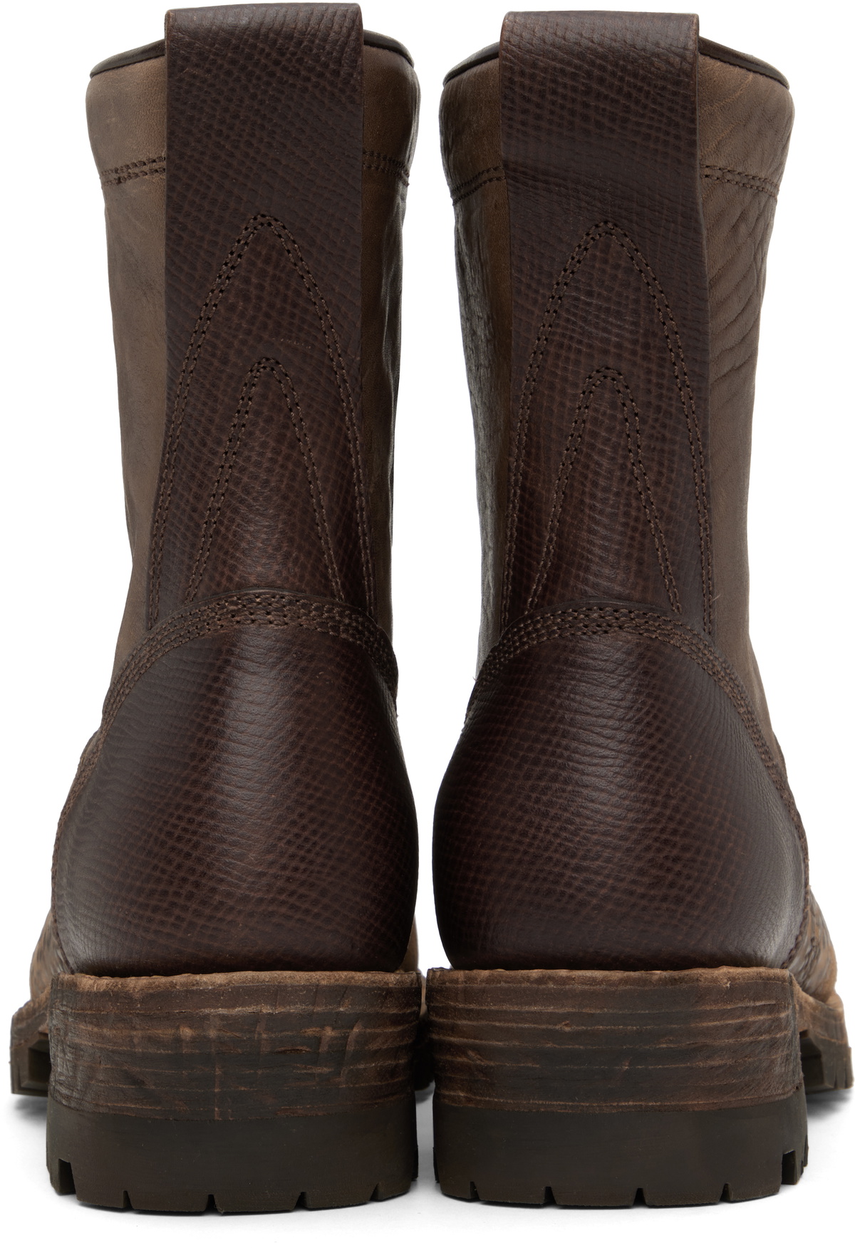 visvim Brown Cossack Folk Boots Visvim