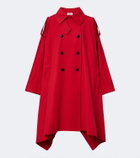 Róhe Cotton-blend trench coat