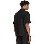 N.Hoolywood Black Linen Shirt