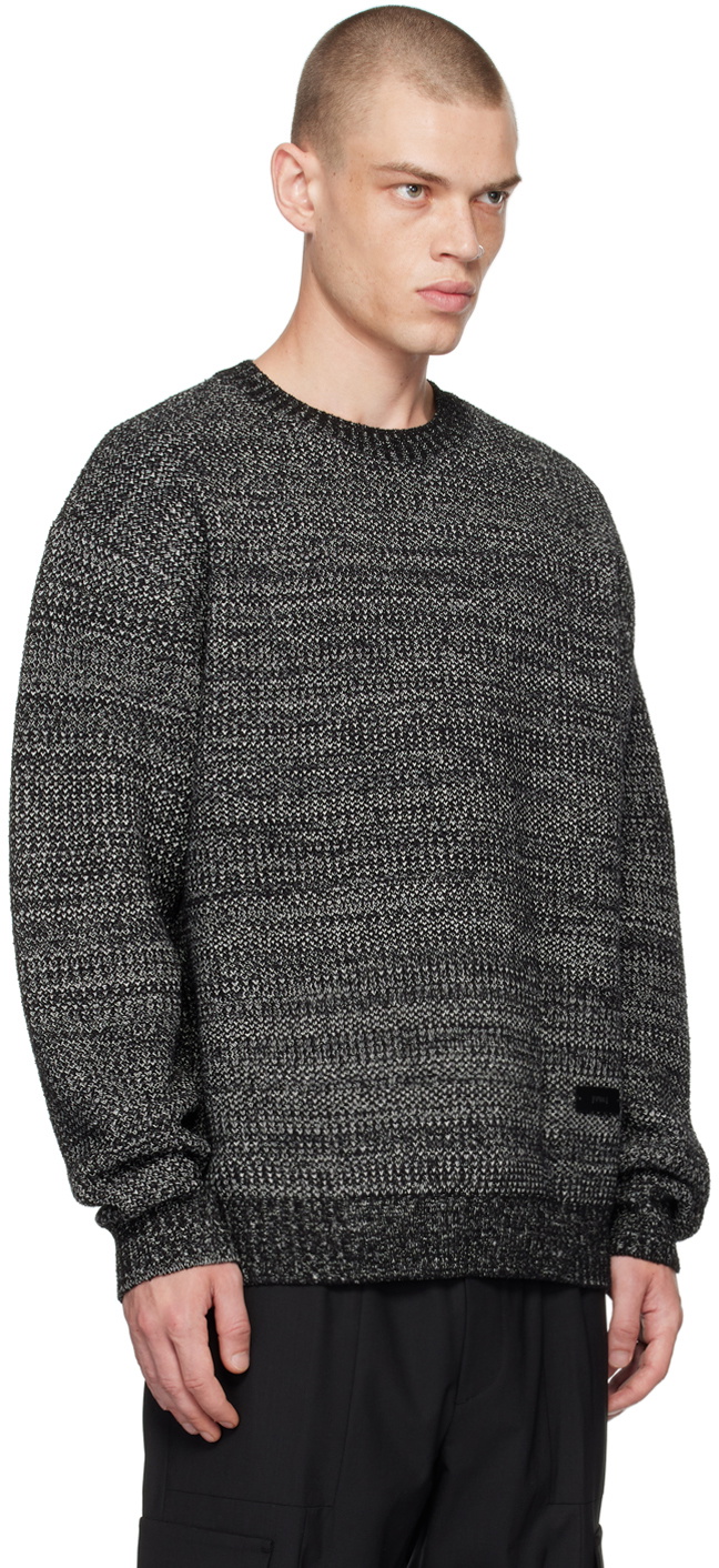 Juun.J Multicolor Crewneck Sweater