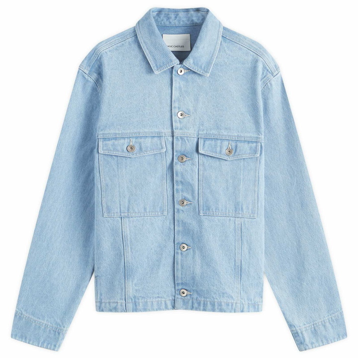 Photo: Magic Castles Men's Trip Jacket in Indigo Denim Mix