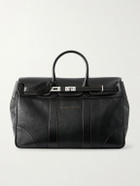 Brunello Cucinelli - Panelled Full-Grain Leather Weekend Bag