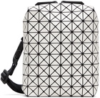 BAO BAO ISSEY MIYAKE White Beetle Metallic Bag