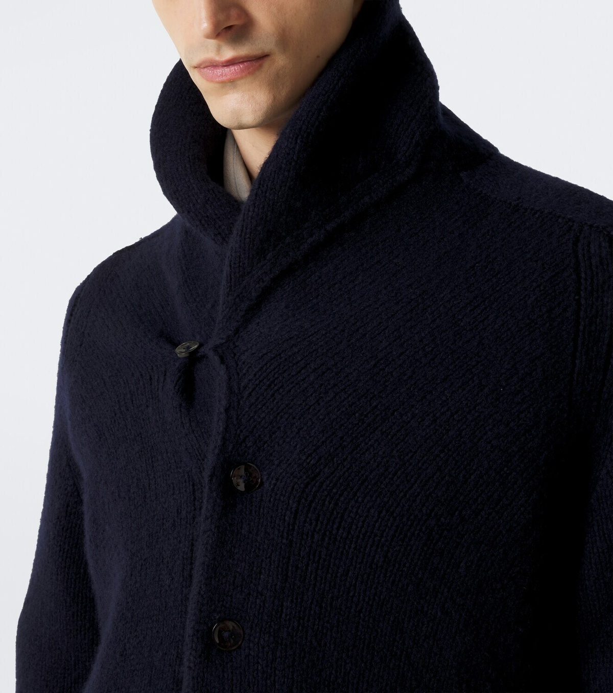 Umit Benan Montana cashmere and silk cardigan