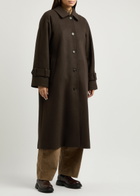 Skall Studio Macy Wool Coat Dark Brown