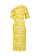 Bernadette Bowery Floral-print Stretch-cotton Midi Dress Multi Print