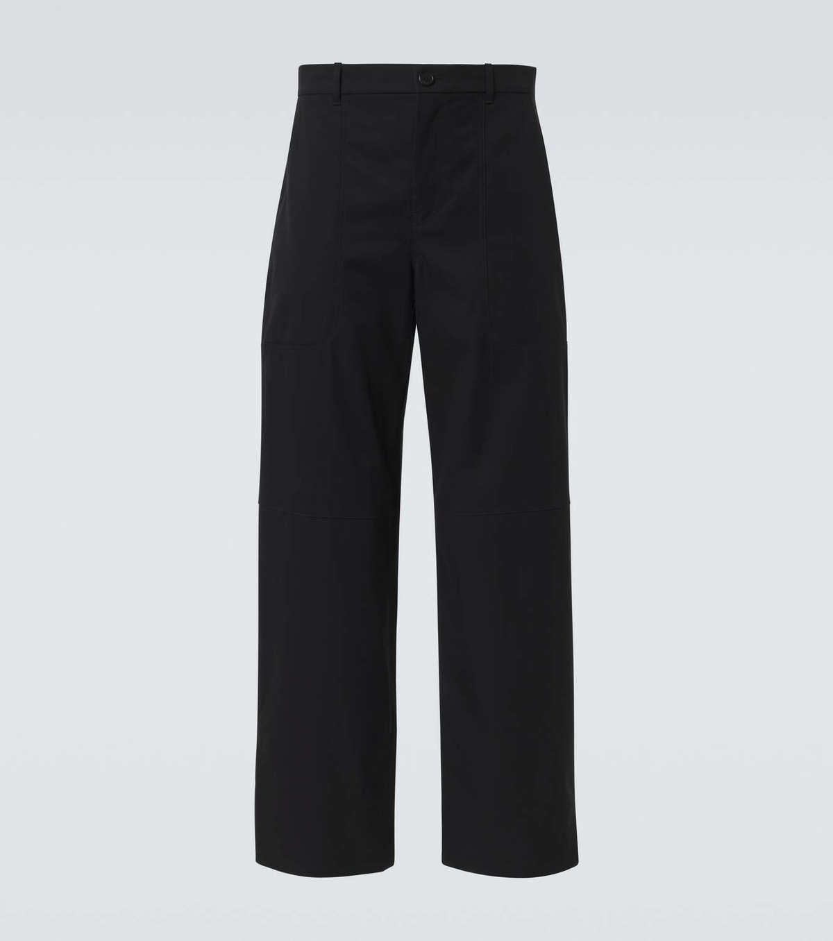 Loewe Cotton and silk cargo pants