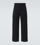 Loewe Cotton and silk cargo pants