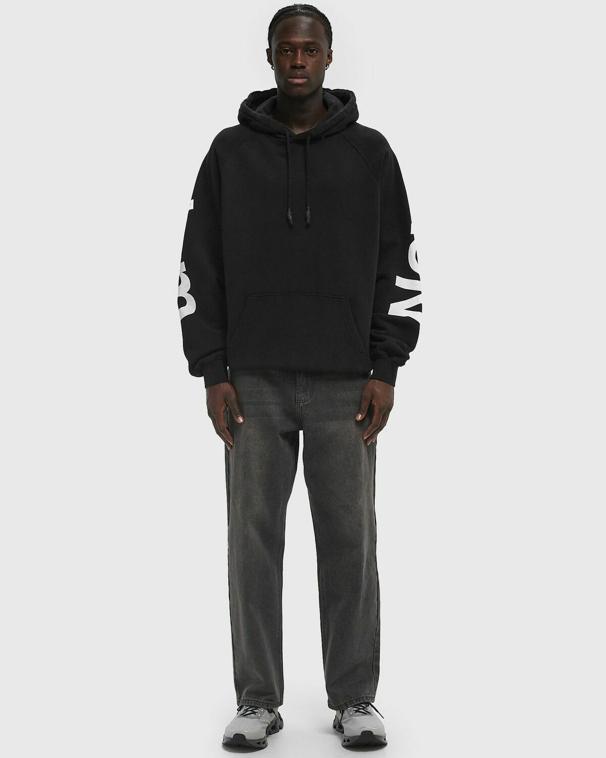 New Amsterdam LOGO LINE HOODIE pink Mens Hoody