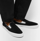 Converse - One Star CC Suede Slip-On Sneakers - Men - Black