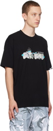 AAPE by A Bathing Ape Black Print T-Shirt