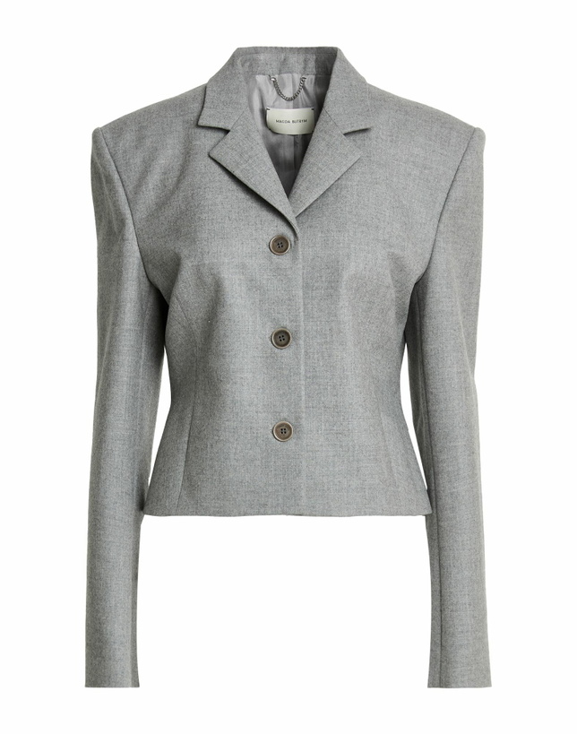 Photo: Magda Butrym Womens Blazer in Grey