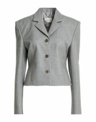 Magda Butrym Womens Blazer in Grey