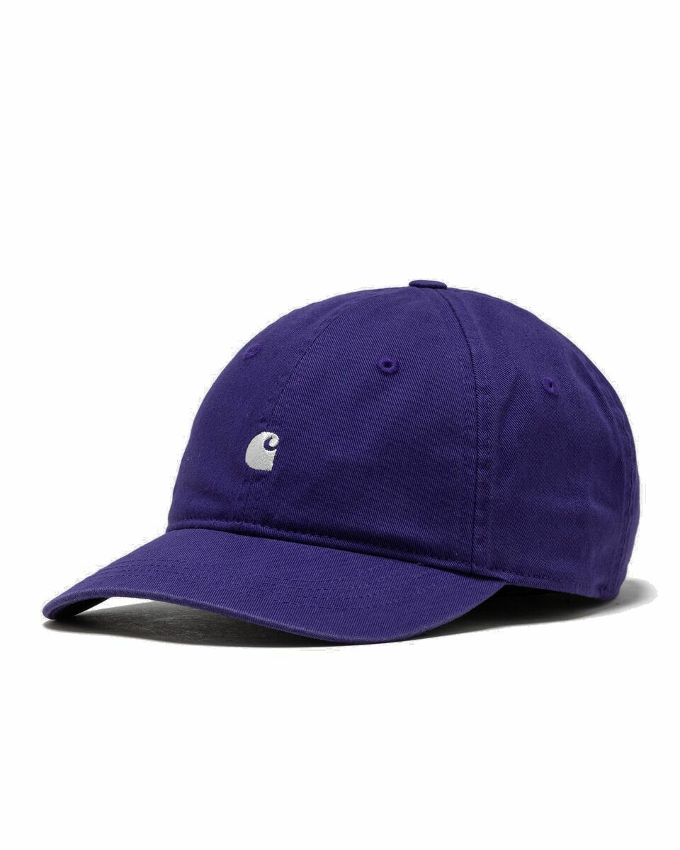 Photo: Carhartt Wip Madison Logo Cap Purple - Mens - Caps