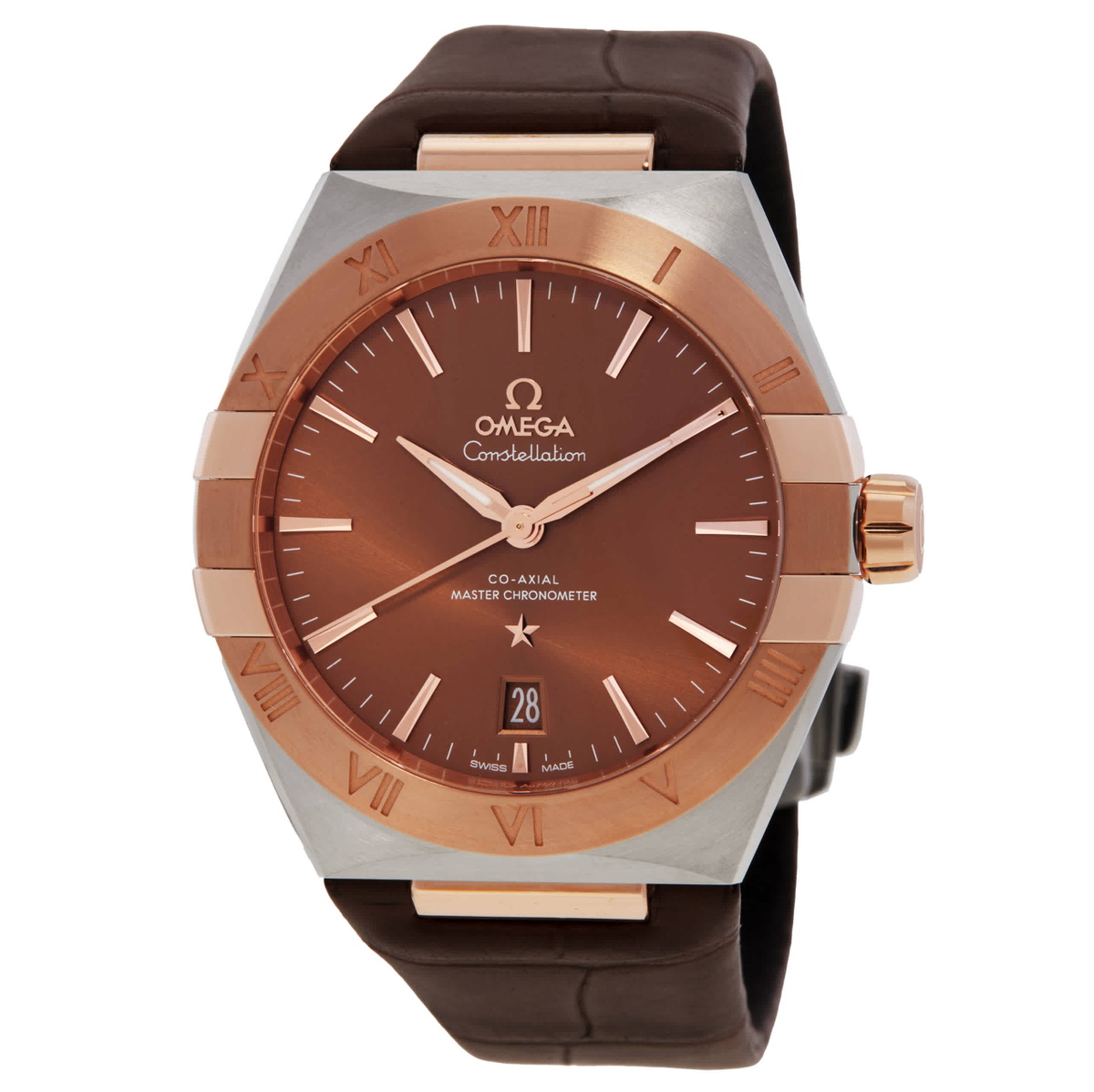 Omega Constellation Automatic Brown Dial Watch 13123392013001