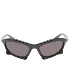 Balenciaga Men's BB0229S Sunglasses in Black/Grey
