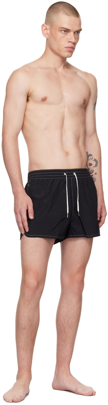 CDLP Black Drawstring Swim shorts