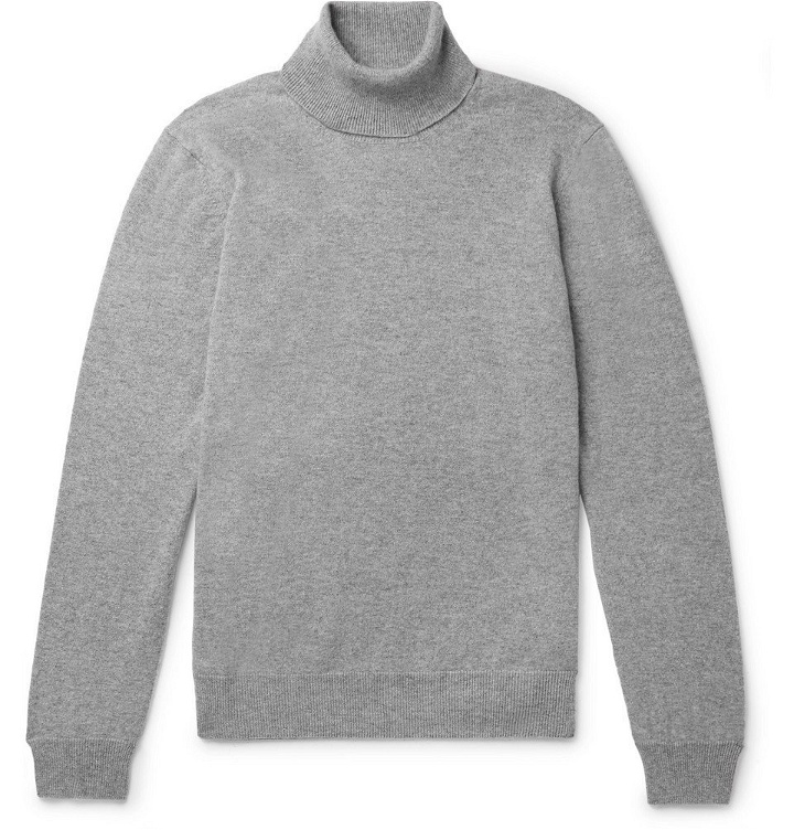 Photo: Altea - Cashmere Rollneck Sweater - Men - Light gray