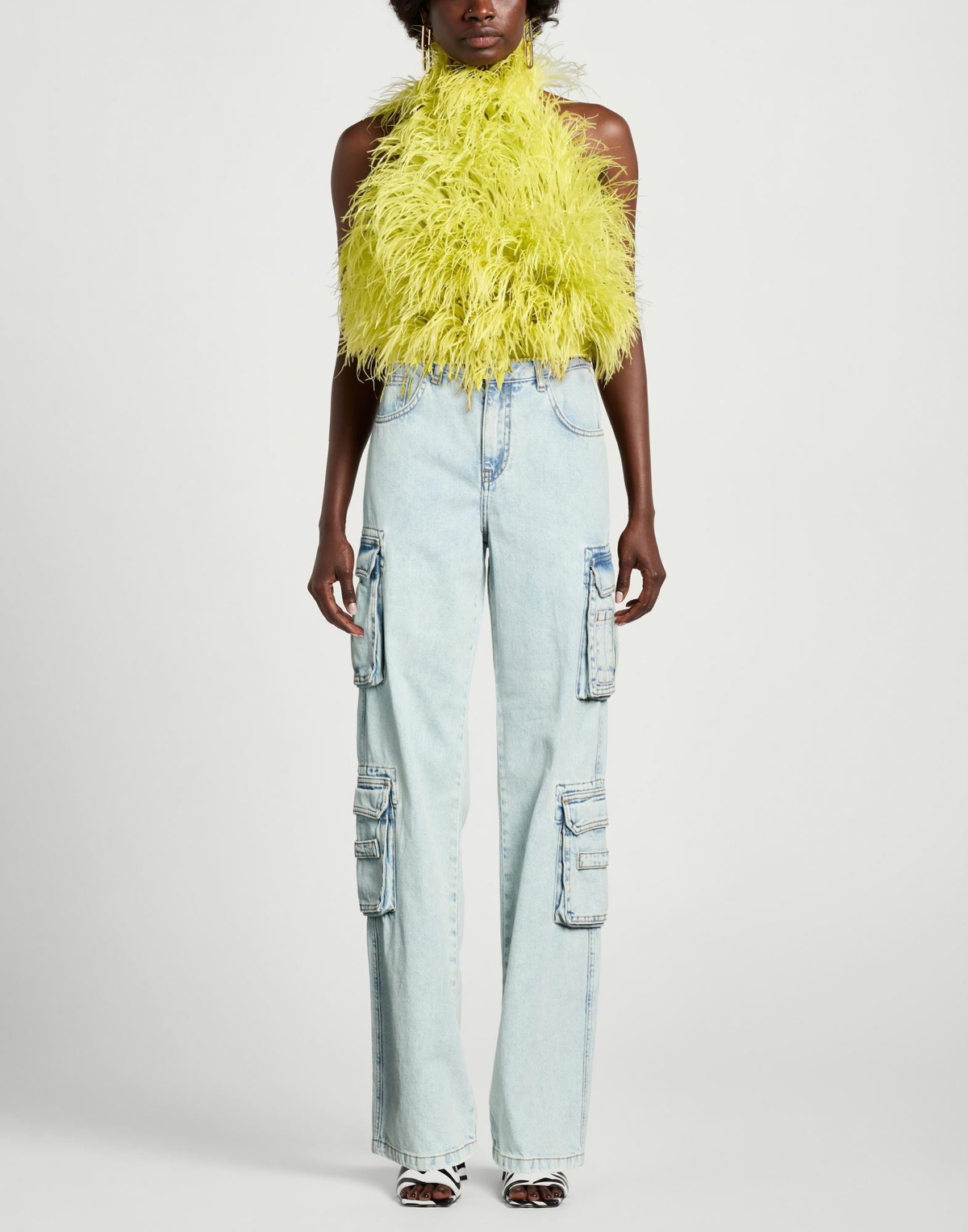 Misbhv Womens Jeans in Blue