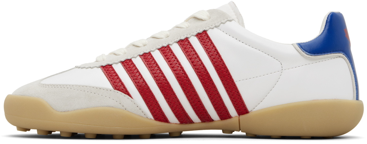Dsquared2 White Soccer Sneakers