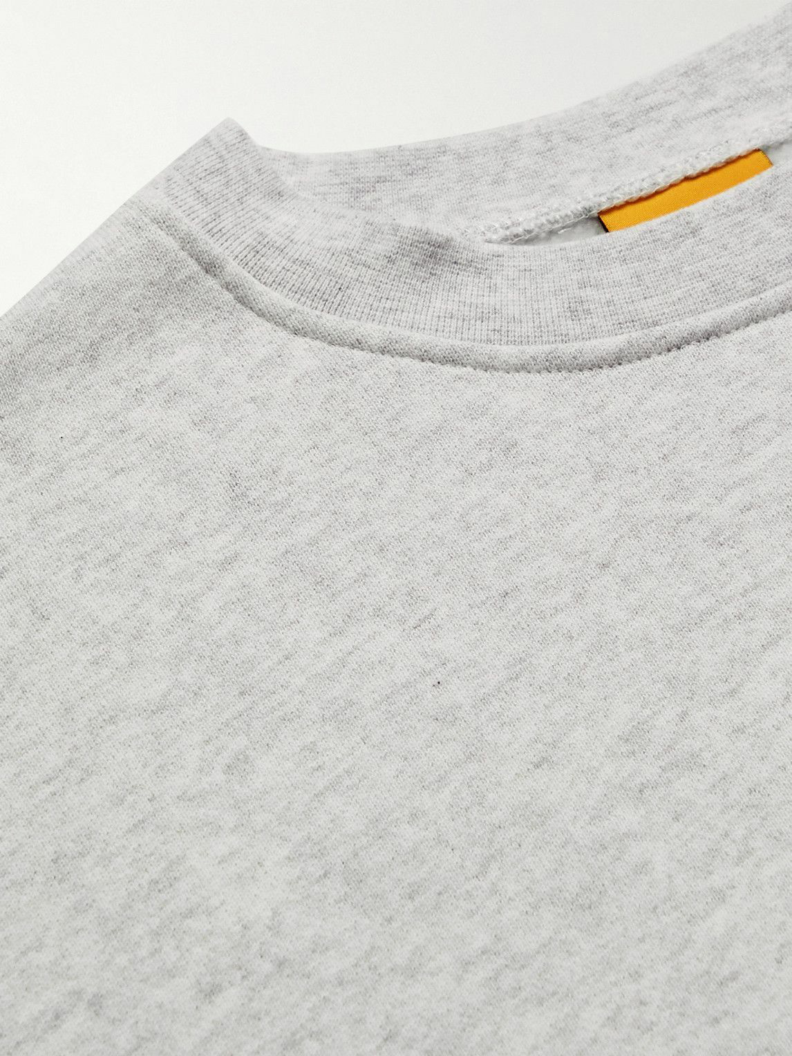 DIME - Unmentionables Logo-Print Cotton-Jersey Sweatshirt - Gray
