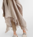 Brunello Cucinelli Fringed cape