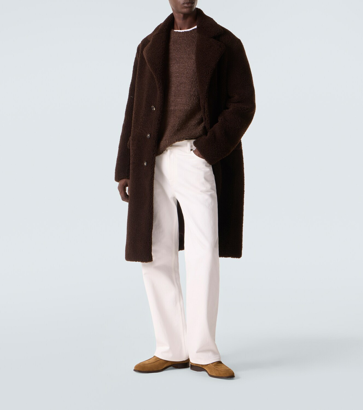 Gabriela Hearst Teddy shearling coat