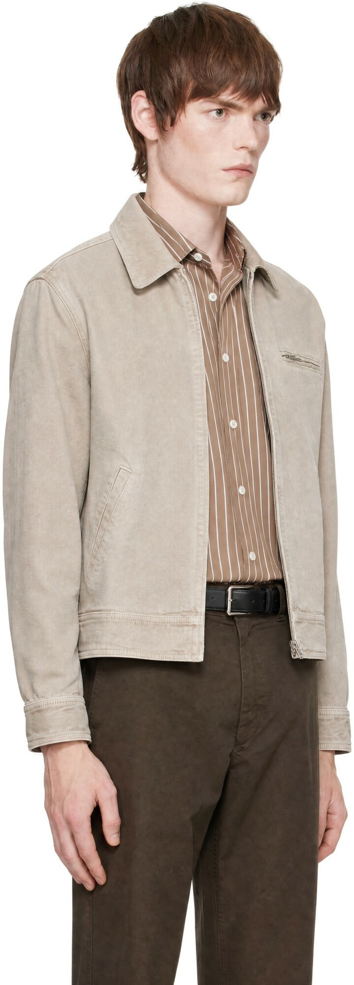 A.P.C. Beige Alexis Jacket