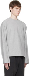 Entire Studios Gray Heavy Long Sleeve T-shirt
