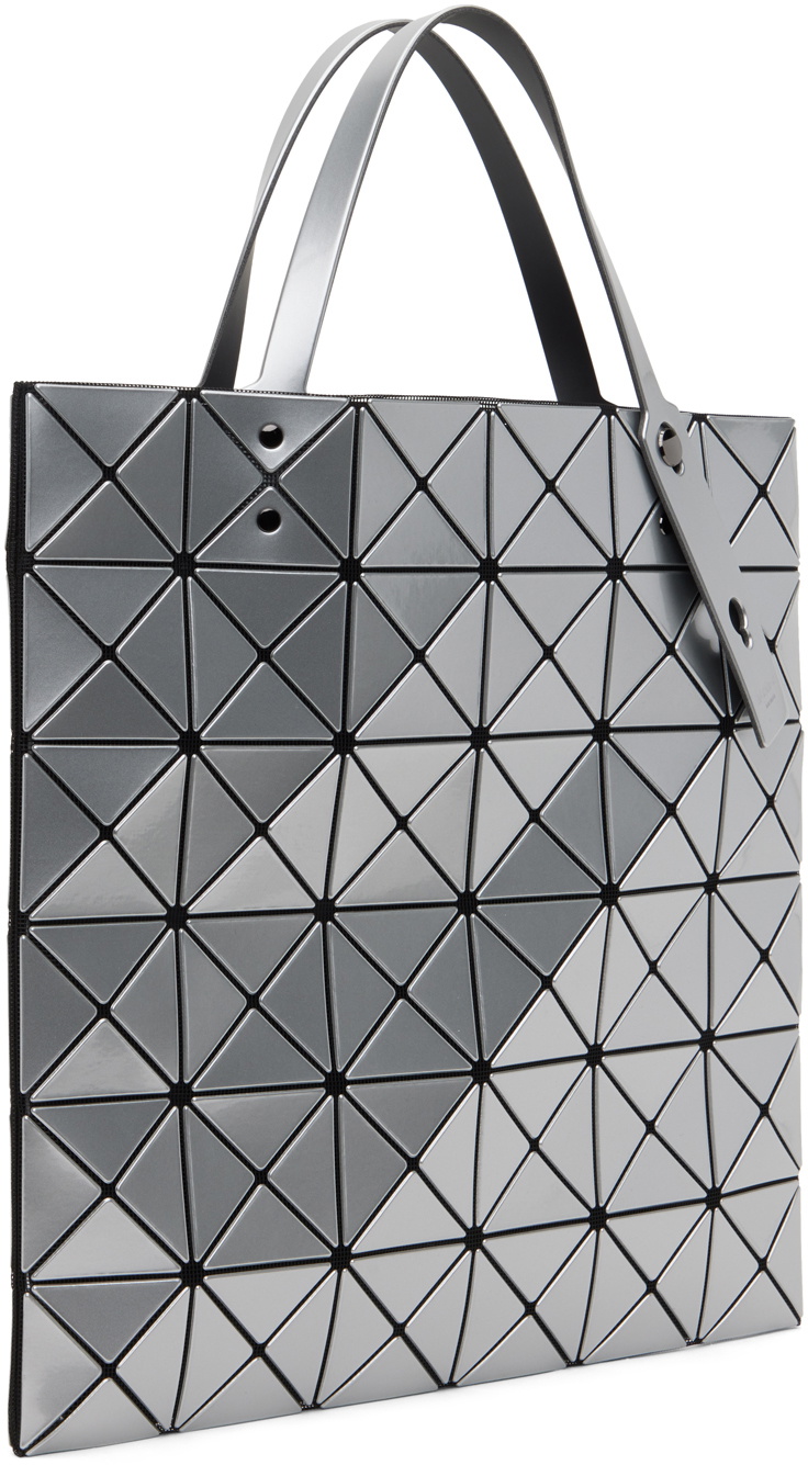 BAO BAO ISSEY MIYAKE Silver Lucent Tote Bao Bao Issey Miyake